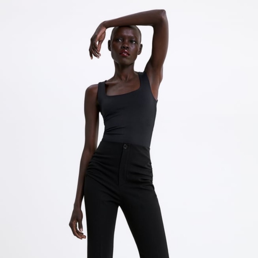 Zara Wide Strap Tank - Medium